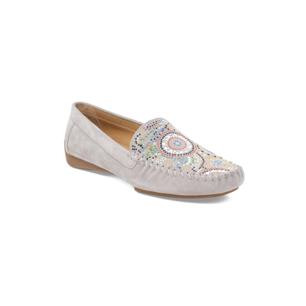 NEW DJANGO & JULIETTE women's larius loafer in misty suede